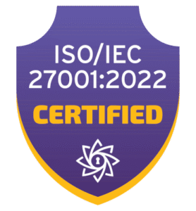 ISO 27001 certification badge