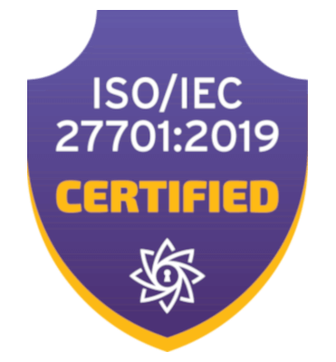 ISO 27701 certification badge