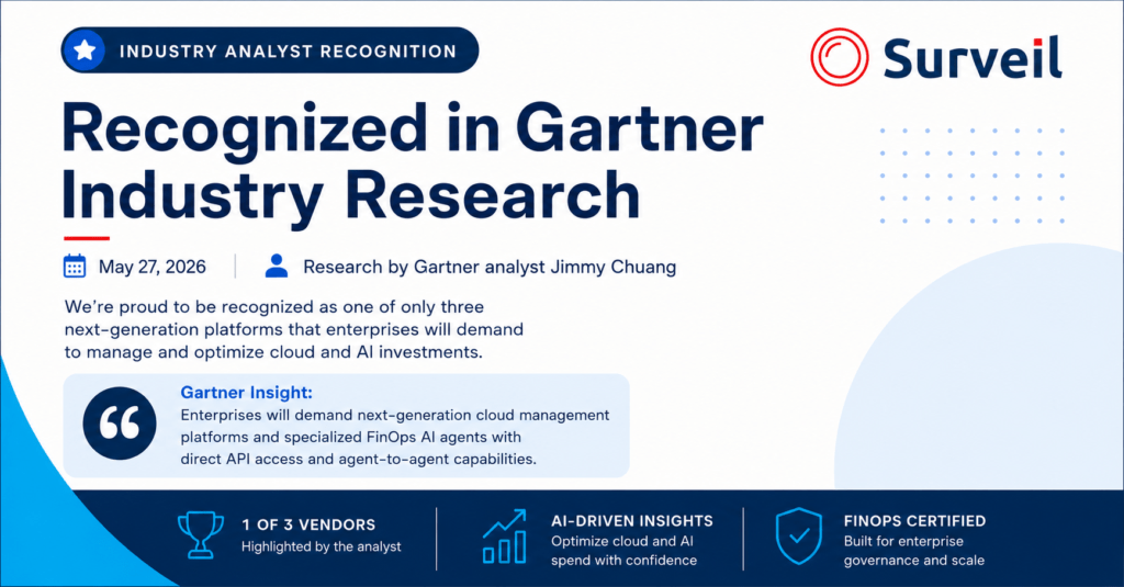 Surveil Named in Gartner Industry Research