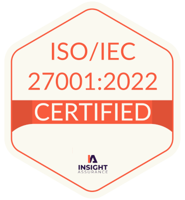 ISO 27001 badge