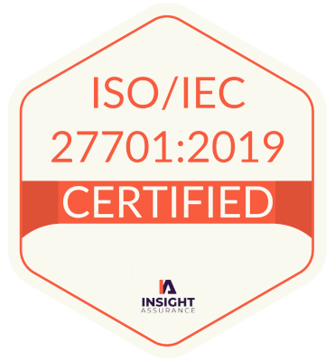 ISO 27701 badge