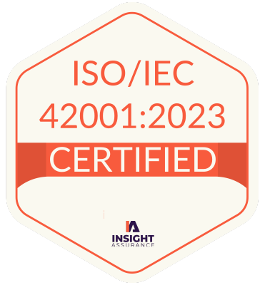 ISO 42001 badge